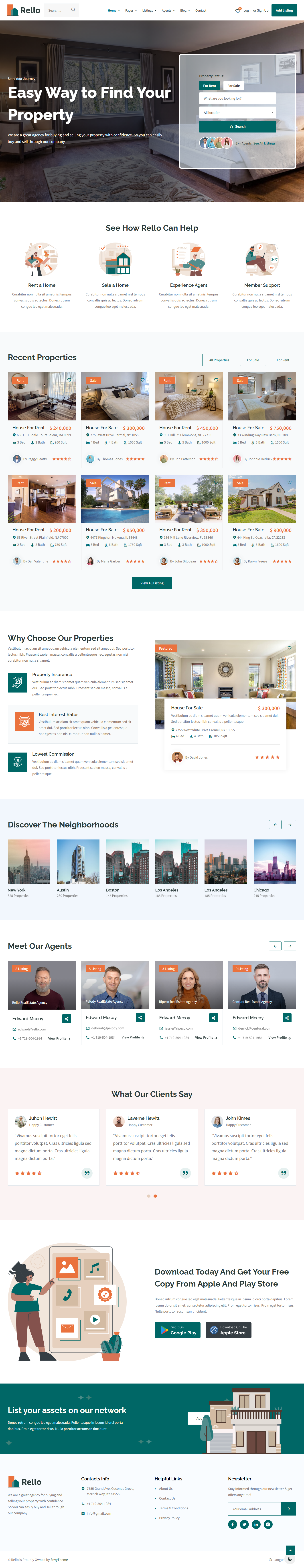 Rello- Real Estate Template 2