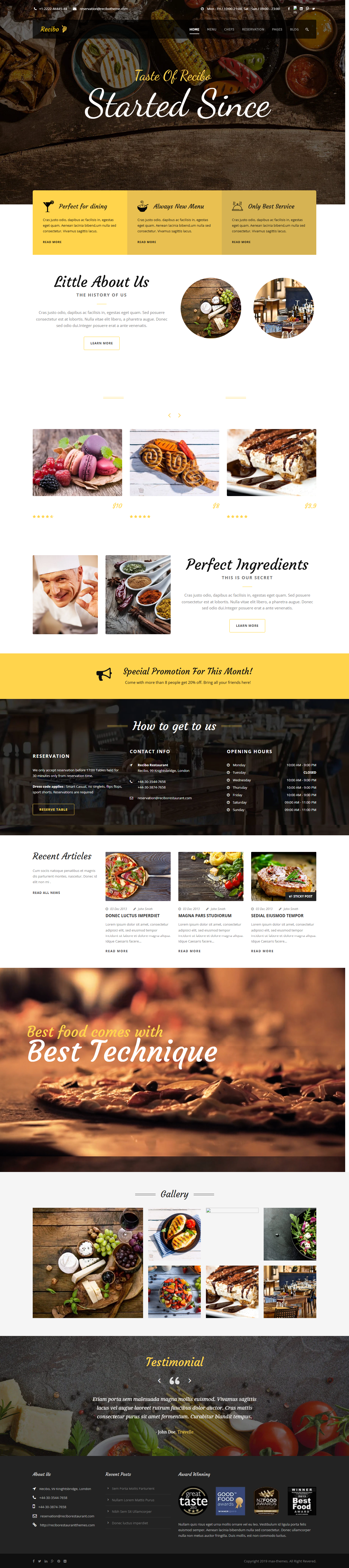 Recibo - Canteen Theme